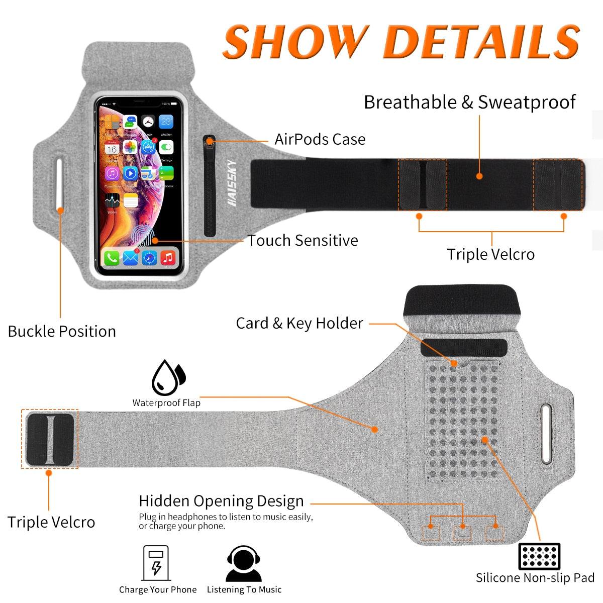 Zipper Running Armbands For Phones - Premium Other Phone Accessories from Dressmycell.com - Just $20.00! Shop now at Dressmycell.com Zipper Running Armbands For Phones - Premium Other Phone Accessories from Dressmycell.com - Just $20.00! Shop now at Dressmycell.com